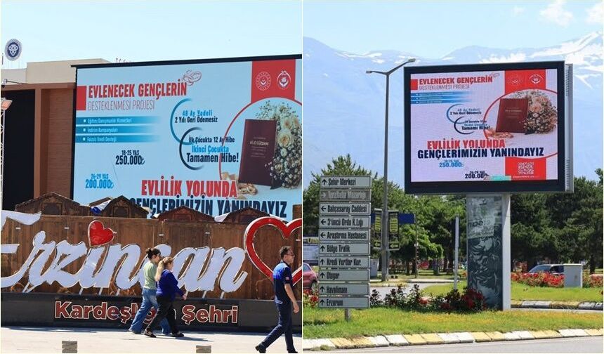 Erzincan’da Evlilik Hayali Kuran Gençlerin Dikkatine