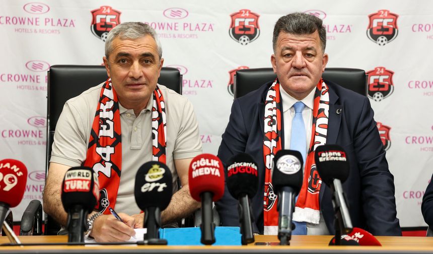 Erzincanspor’da Sarıgül İmzası