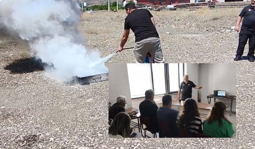 Fabrikada Afet ve Yangın Eğitimi