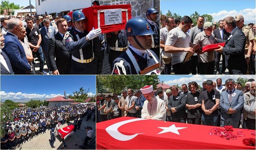 Görevi Başında Hayatını Kaybeden Erzincanlı Uzman Çavuş Son Yolculuğuna Uğurlandı