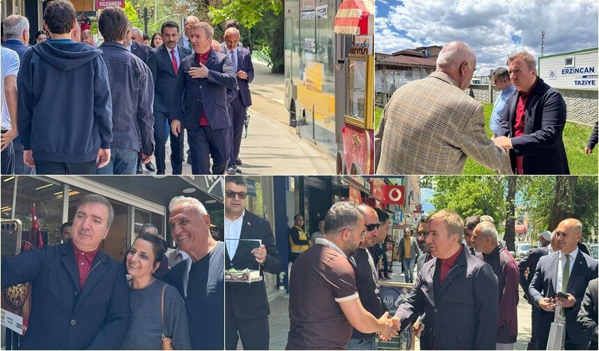 Hac Dönüşü İlk Durak: Vali Aydoğdu Esnafla Buluştu