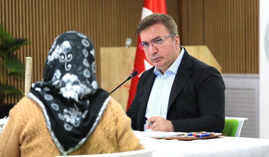 Vali Aydoğdu Vatandaşla Bir Arada