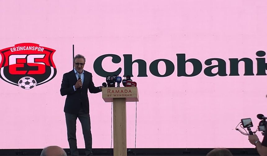 Chobani'nin destek verdiği 3 spor kulübünden birisi Erzincanspor