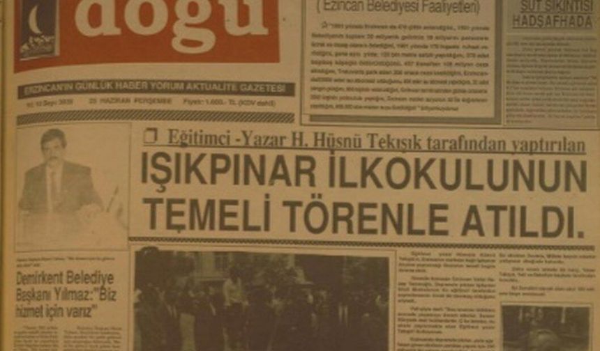 Işıkpınar’da Temel Atıldı, Refahiye’de Altın Hırsızlığı! 1992’de Bugün Neler Yaşandı?