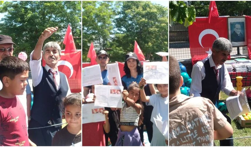 İzzetpaşa Mahallesi’nde Karne Sevinci: Başarılı Öğrencilere Hediye Desteği