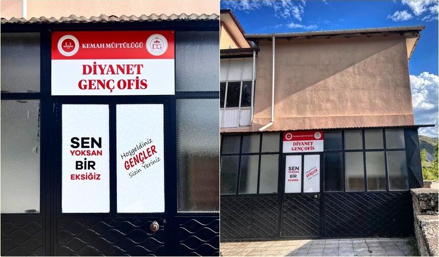 Kemah'ta Gençliğin Yeni Adresi: Sosyal ve Manevi Buluşma Noktası Kapılarını Açtı