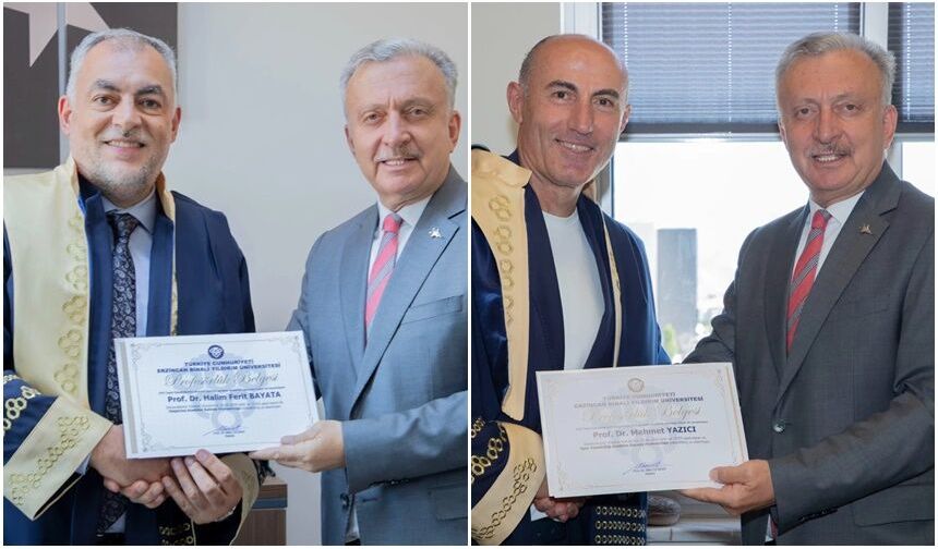 Rektör Levent’ten Tebrik Ziyareti