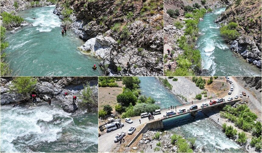Sarım Çayı'nda Kaybolan Genç İçin Erzincan Ekipleri de Devrede