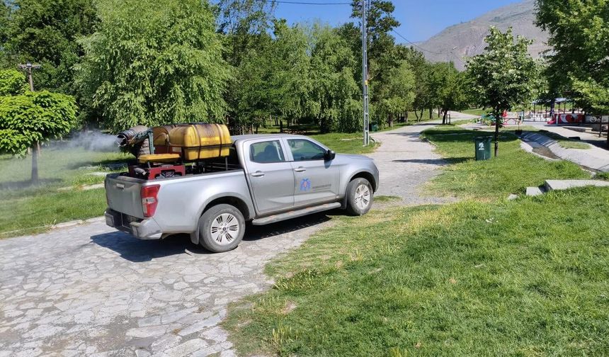 Ekşisu’da Sivrisinek ve Karasinek Mesaisi