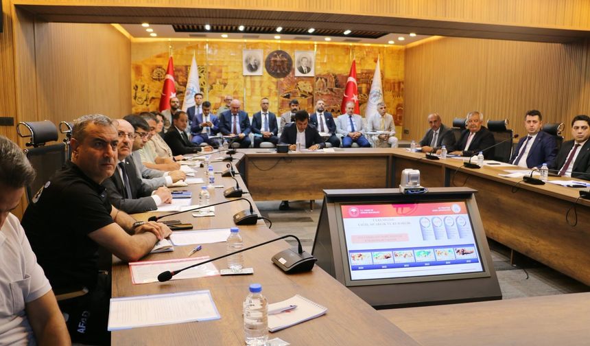 Su Kaynakları İçin Kritik Toplantı