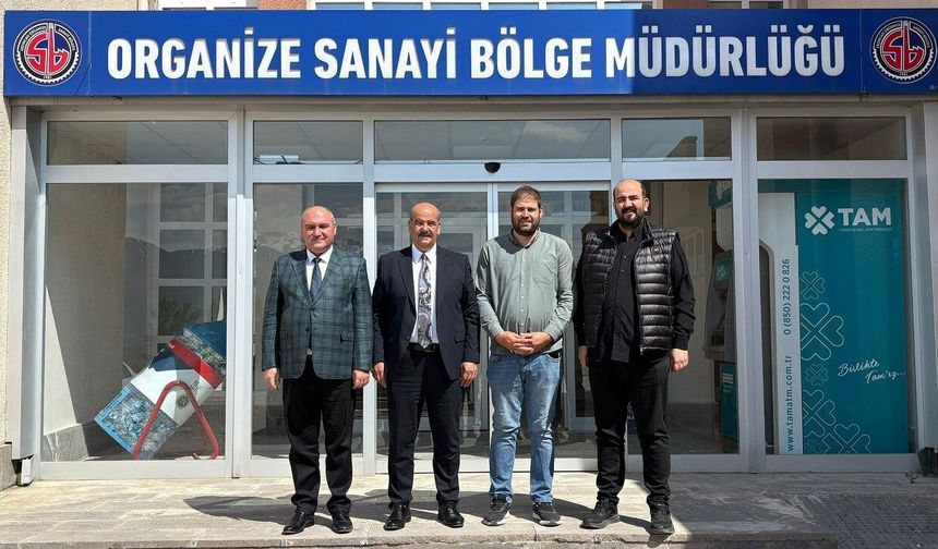 Süleyman Tan, Organize Sanayi Bölgesi’nde Üretimin Nabzını Tuttu