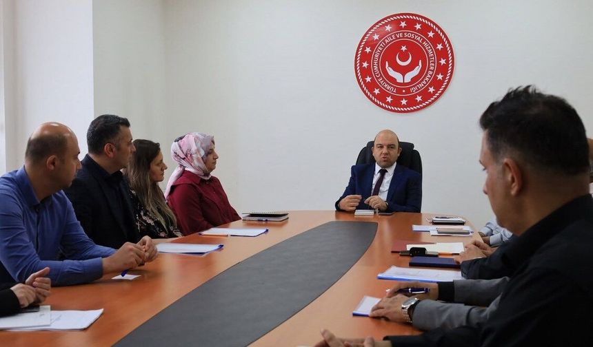 Yeni Dönem Başladı: Erzincan Aile ve Sosyal Hizmetler İl Müdürlüğü’nde İlk Toplantı