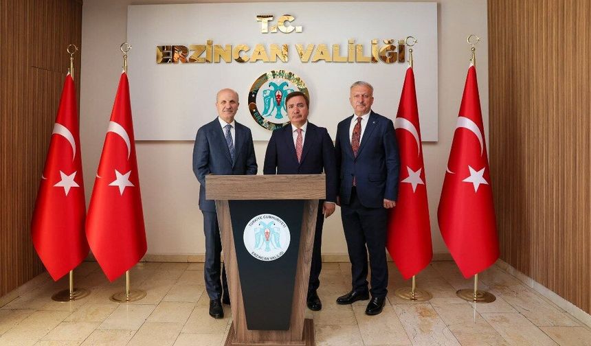 YÖK Başkanı Erol Özvar Erzincan’da