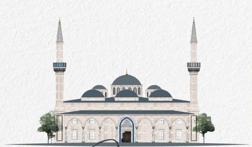Yeni Camii Kebir’in Merak Edilen Proje Fotoğrafları