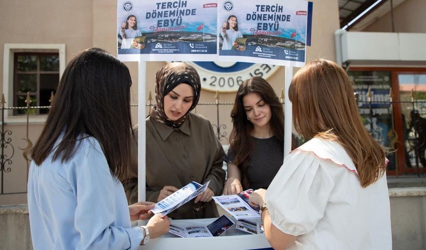Erzincan Binali Yıldırım Üniversitesinde Tercih Heyecanı