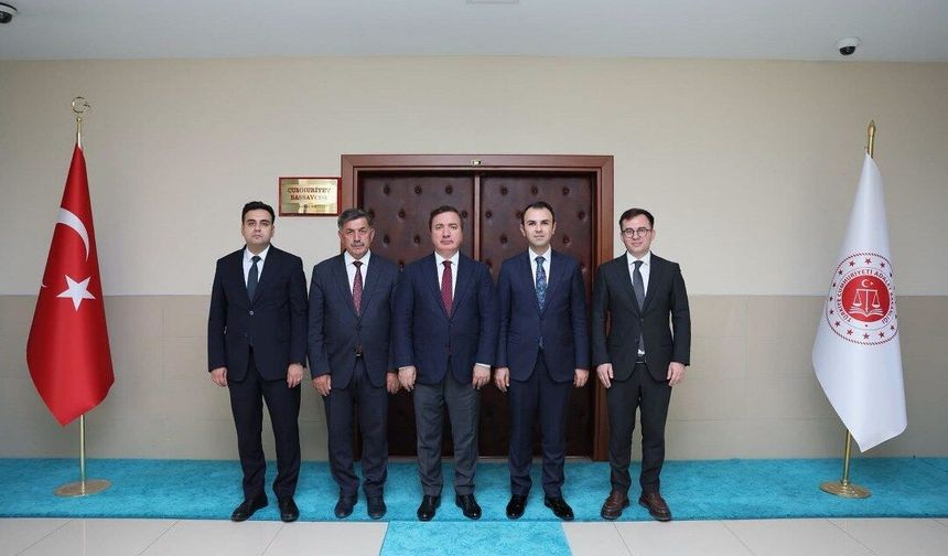 Erzincan Protokolünden Yeni Atanan Başsavcı ve Başsavcı Vekiline Ziyaret
