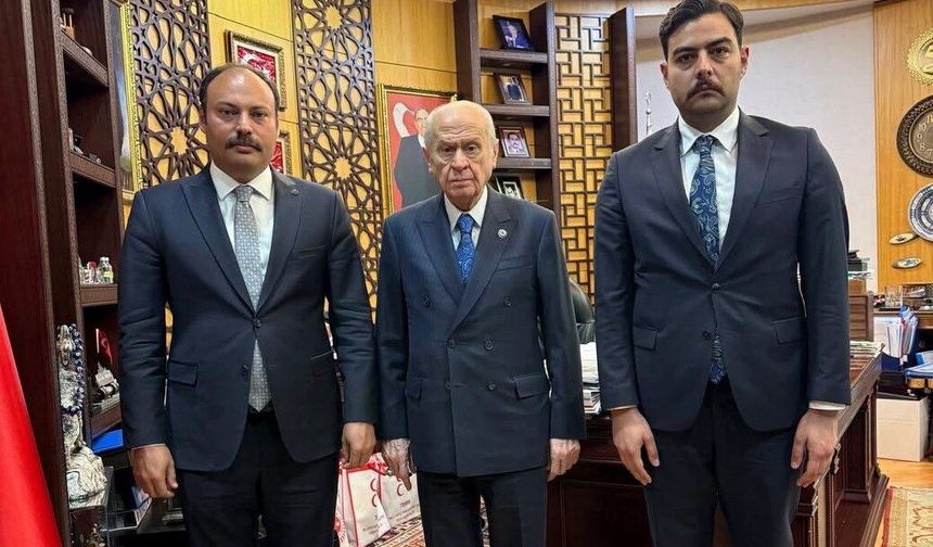 Genel Başkan Bahçeli Erzincan Heyetini Kabul Etti