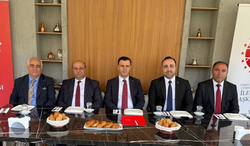 İletişim Başkanlığı Erzincan Bölge Müdürü Mert Ödeş Basınla Buluştu