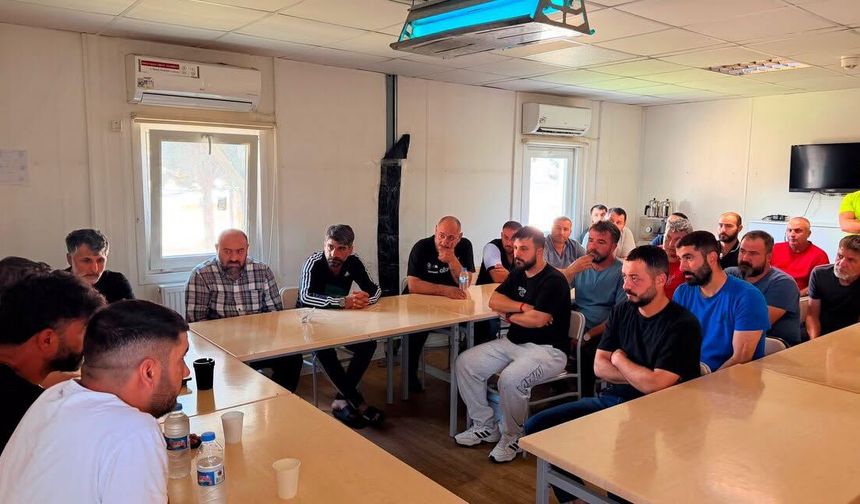 İliç Belediyesi'nde Hükümlü Personellere Destek Ziyareti