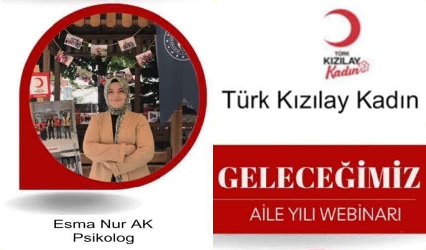 Kızılay Kadın'dan Ebeveynlere Özel Webinar