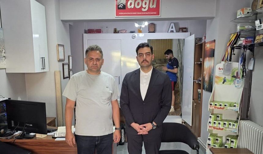 MHP'li Çakırbay'dan Doğu Gazetesi'ne Ziyaret