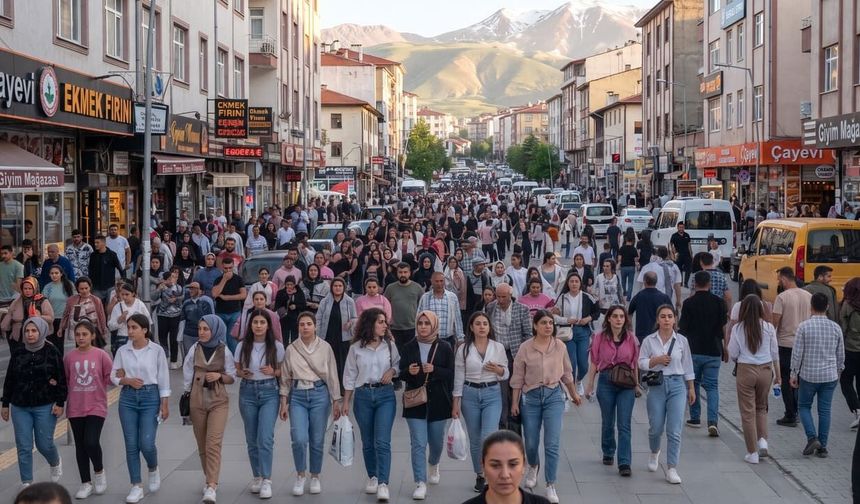 Erzincan'da Nüfus Düşüşü Sürüyor: 2025 Verileri Açıklandı