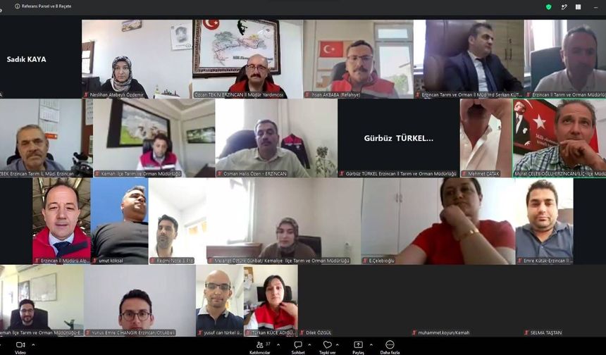 Tarımda B-Reçete ve Referans Parsel Çalışmaları Masaya Yatırıldı