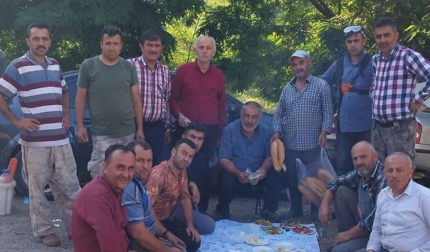 Yücebelen Köyü'nde Örnek Dayanışma: Mezarlık El Birliğiyle Temizlendi