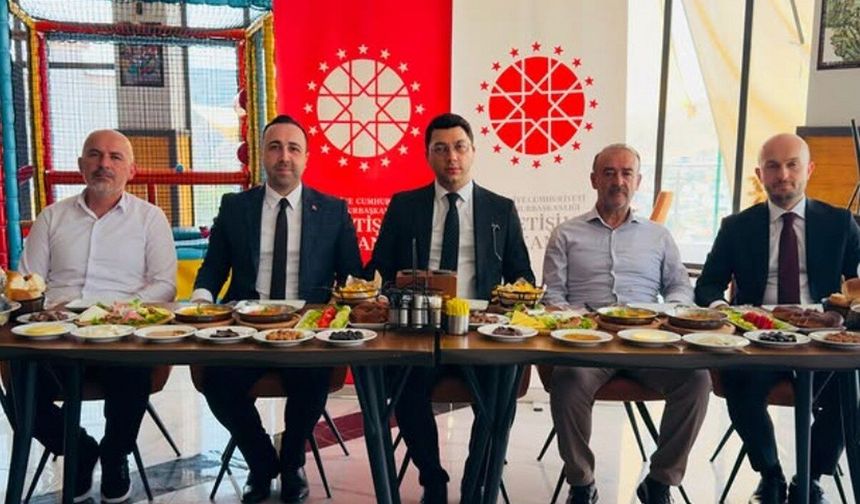 Bayburt Basını Ve Protokolü Erzincan Bölge Müdürlüğünün Ev Sahipliğinde Buluştu