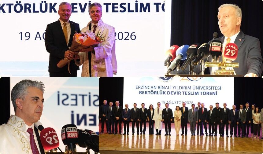 EBYÜ'de Tarihi Devir Teslim: Bayrak, Ufuk Kuyrukluyıldız’a Geçti