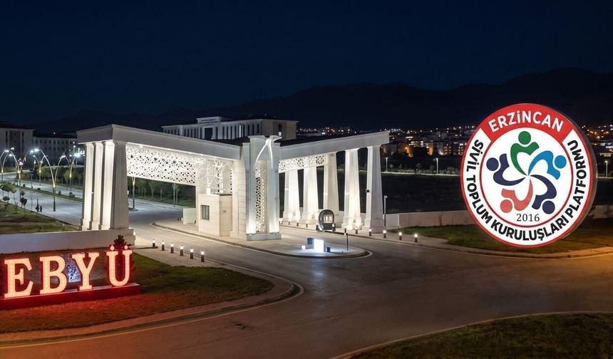 Erzincan STK Platformundan Acil Rektör Ataması Çağrısı!