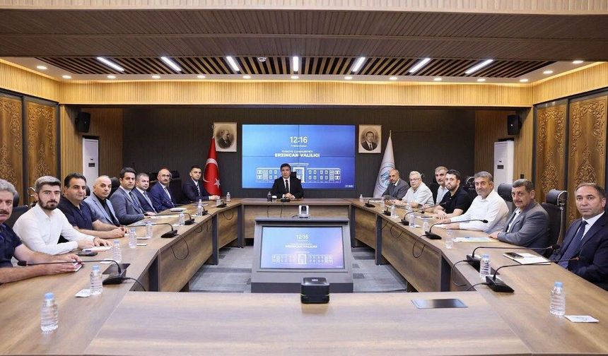 Erzincan'da İl Özel İdaresi'nin Çalışmaları Masaya Yatırıldı