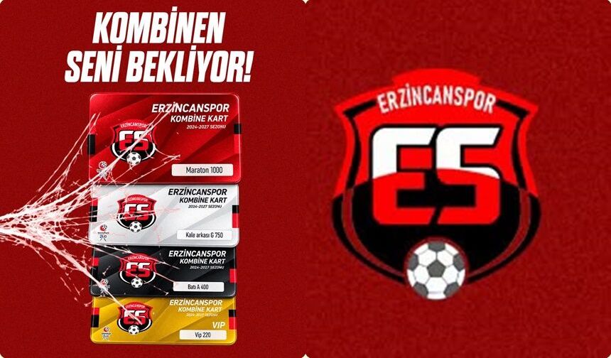 Erzincanspor’da Kombine Fiyatları ve Satış Noktaları Açıklandı!