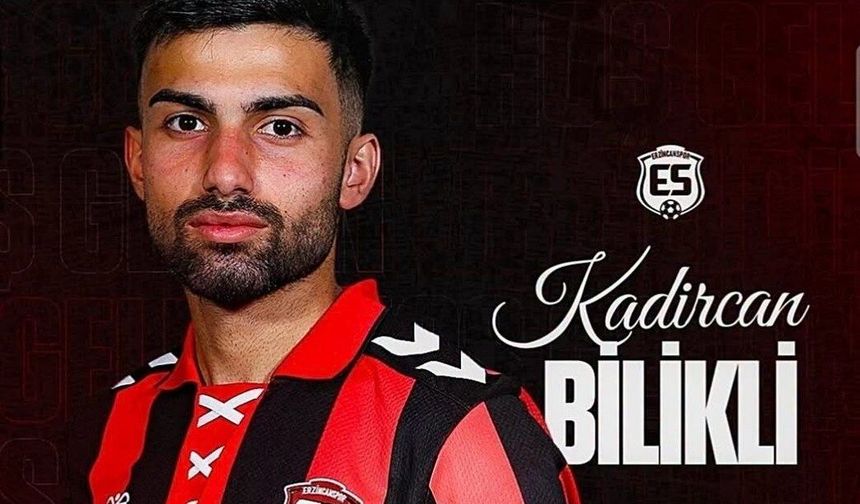 Erzincanspor'un Genç Transferi Kadircan Bilikli İmzayı Attı