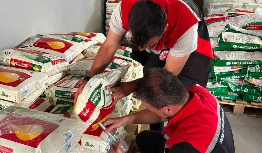 Erzincan’da Gübre Denetimleri Sıklaştırıldı