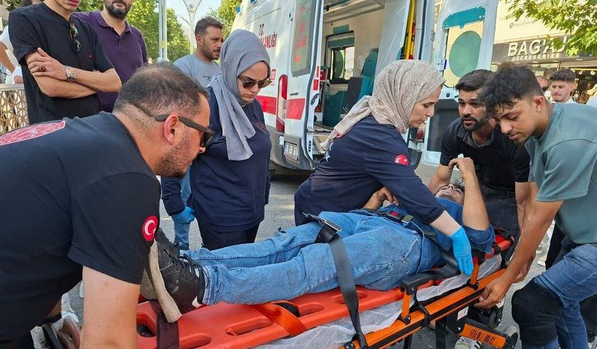 Ordu Caddesi'nde Motosiklet Kazası