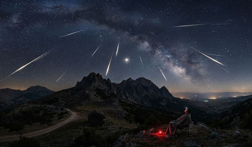 Göz Alıcı Perseid Yağmuru Bugün Zirve Yapıyor!