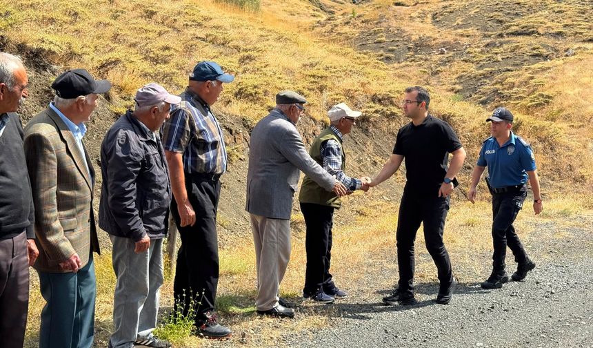 Kaymakam Taşkıran Refahiye Köylerini Adım Adım Geziyor