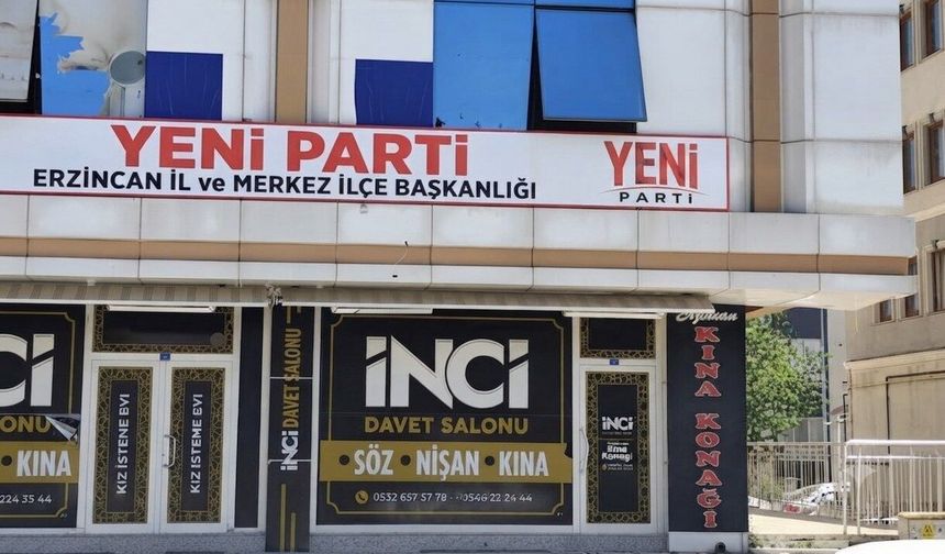 YENİ Parti Erzincan İl Başkanlığı Yönetim Kurulu Belirlendi