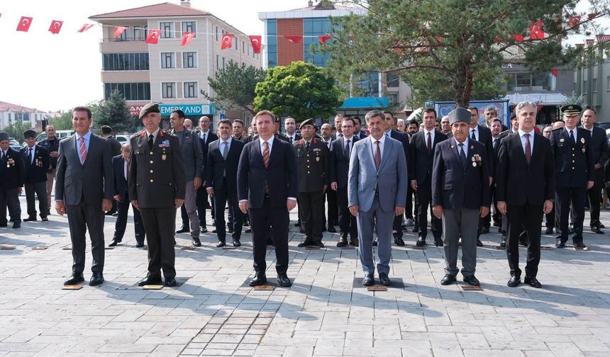 Erzincan’da Gaziler Günü Töreni İcra Edildi