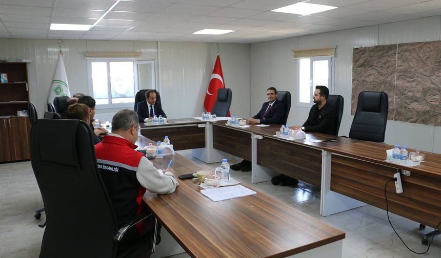Erzincan’da Tarımın Eylül Gündemi Değerlendirildi