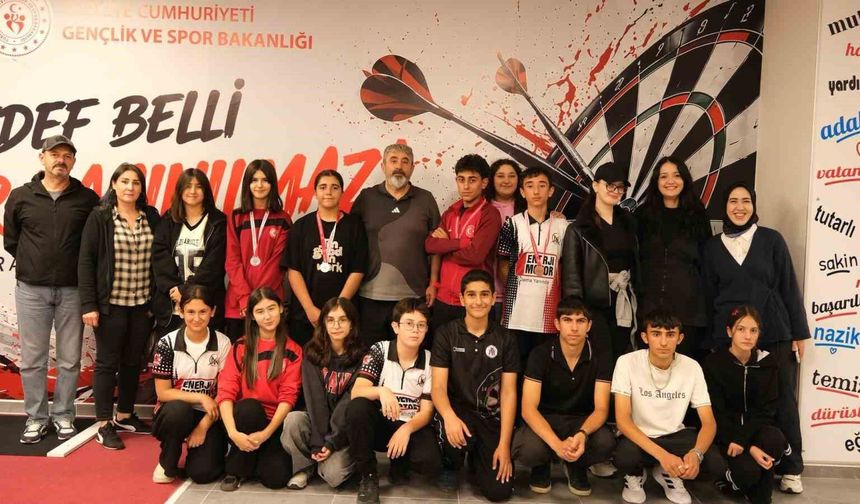 Erzincan'da Dart İl Birinciliği müsabakaları başladı