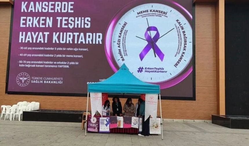 Erzincan'da meme kanserinde erken tanıya dikkati çekildi