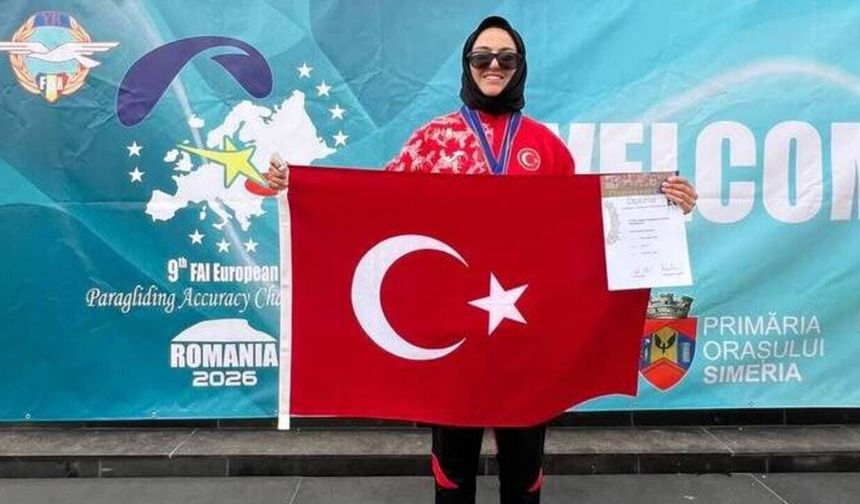 Erzincanlı Kübra Cengiz'den Avrupa'da tarihi başarı!