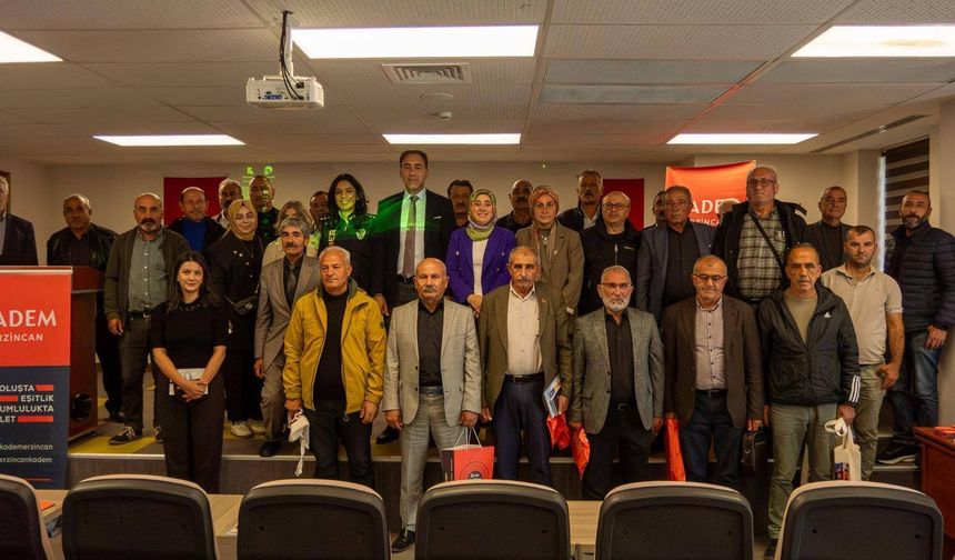 Erzincan’da Muhtarlara Kadına Yönelik Şiddet ve Siber Dolandırıcılık Eğitimi