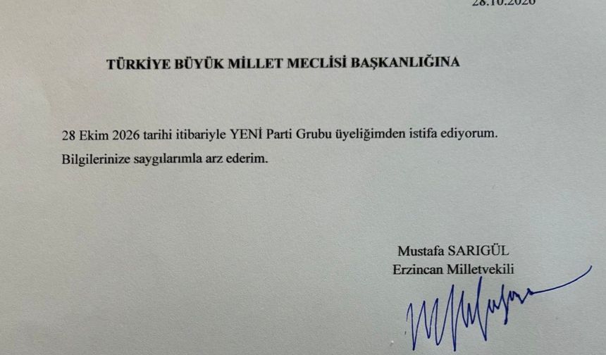 Sarıgül, Partisini Tartışmaların Dışında Tutmak İçin İstifa Etti