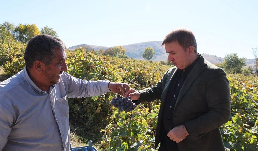 Validen Pişkidağ'da Üreticiye Bereket Temennisi