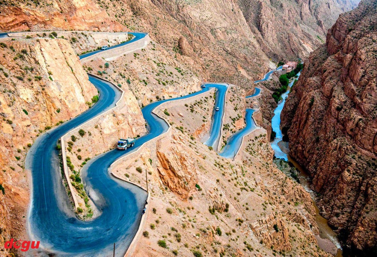 Dadès Gorges, Fas_1280x874