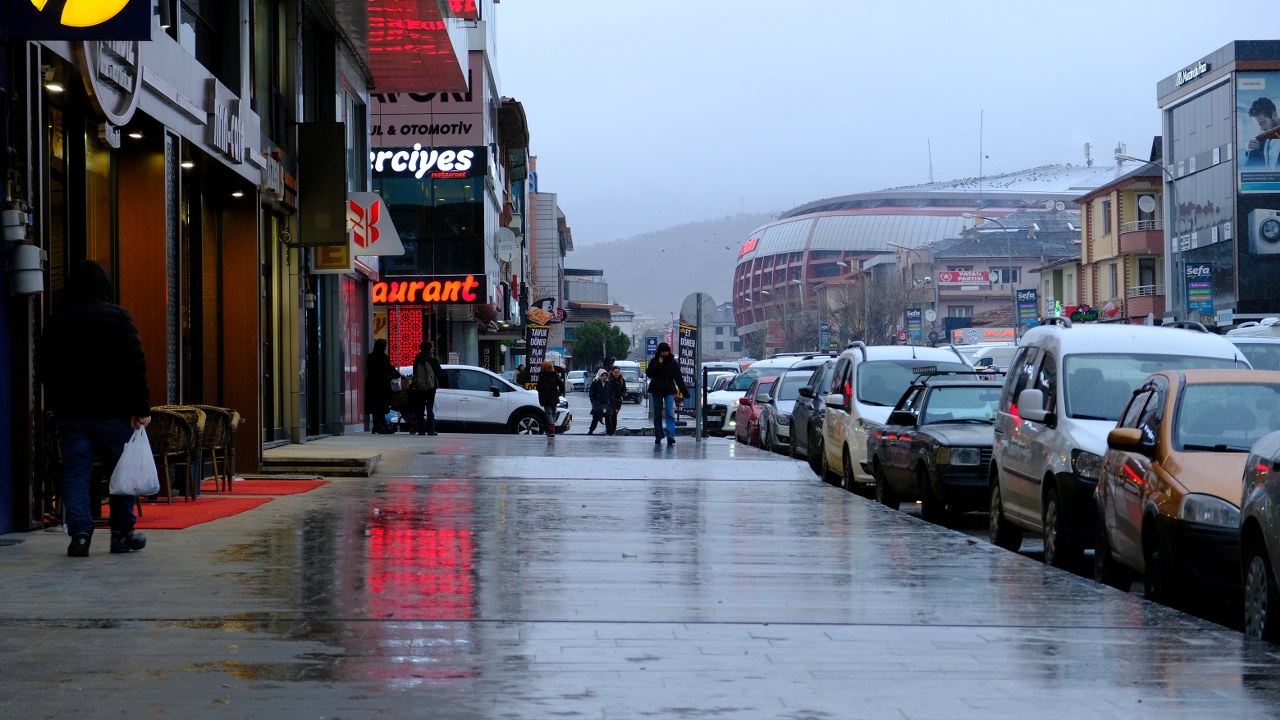 Ali Kemali Caddesi 2024 yılı kış ayları