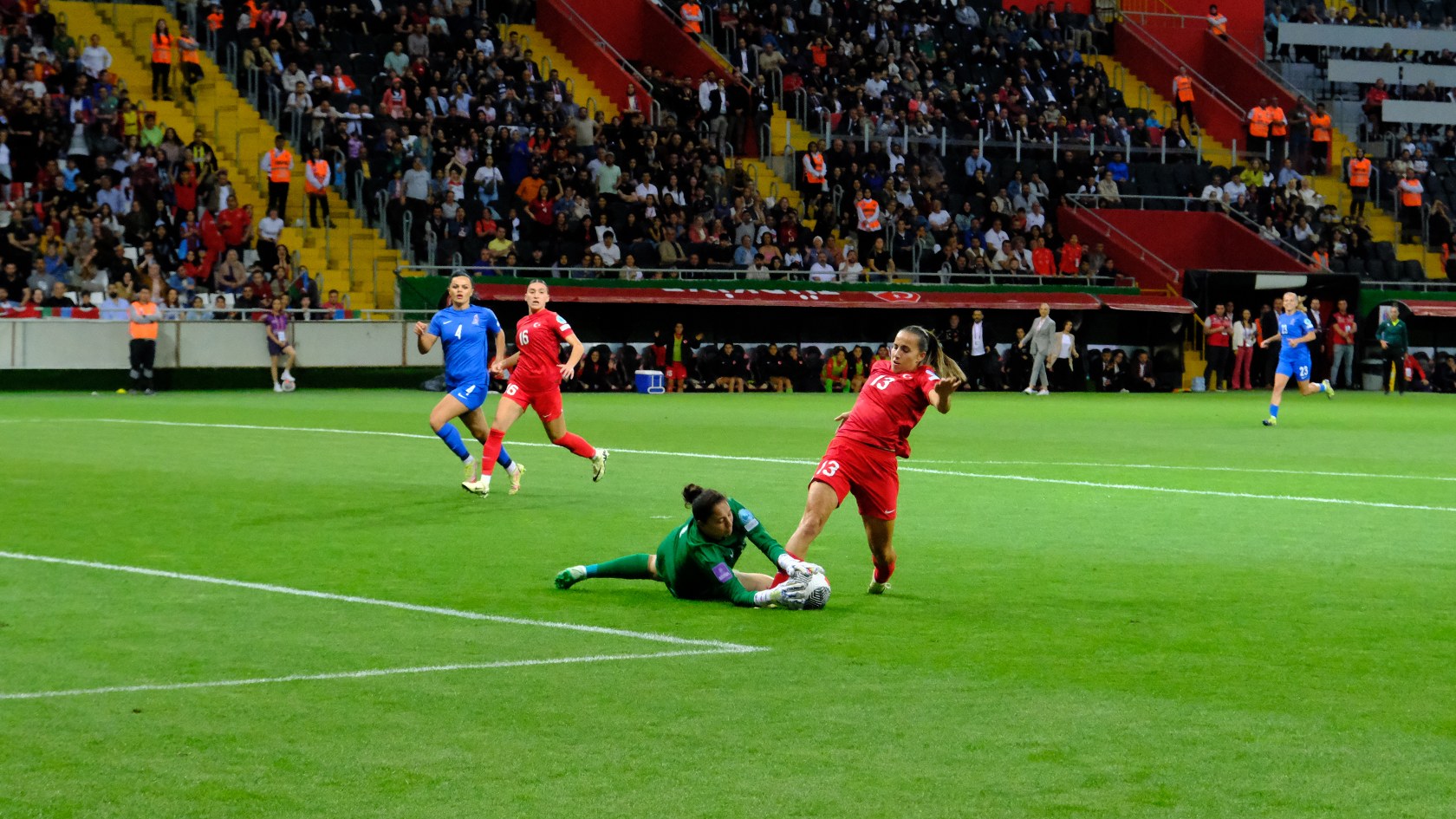Türkiye - Azerbaycan Kadın Futbol Müsabakası 2024